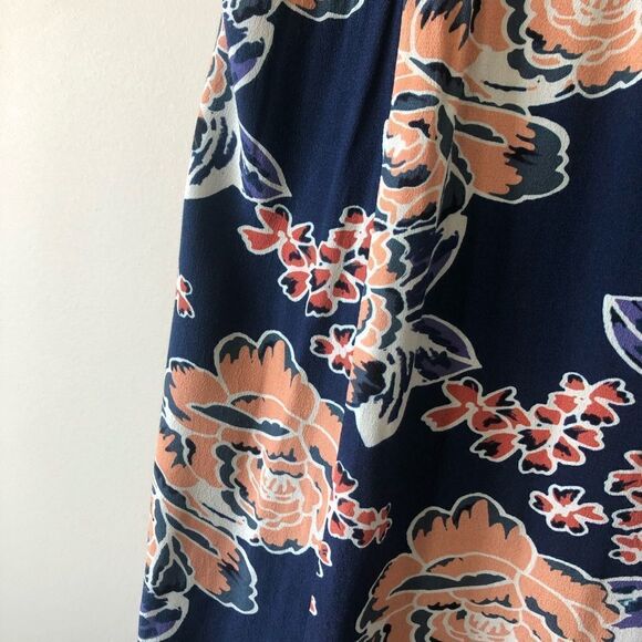 LOVERS + Friends Sexy Crossback Floral Midi Dress With Slit - Picture 7 of 11